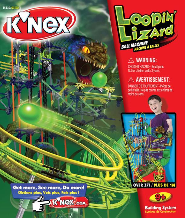 Loopin Lizard 15135 K'NEX manual