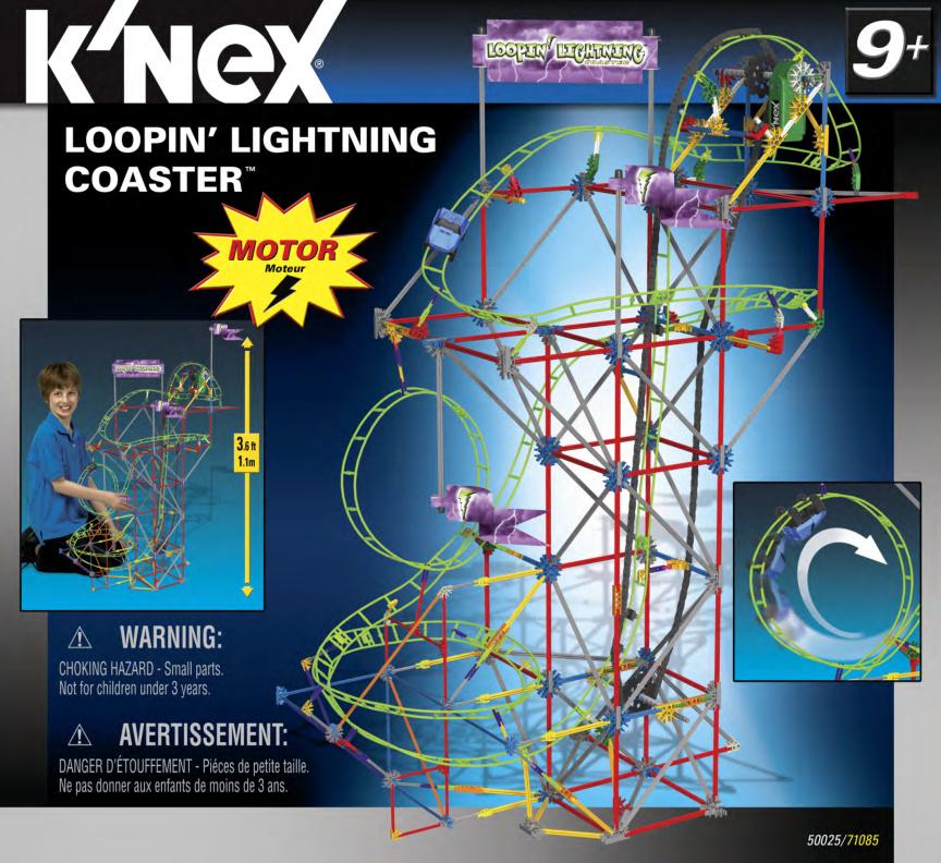 Loopin Lightning 50025 K'NEX manual