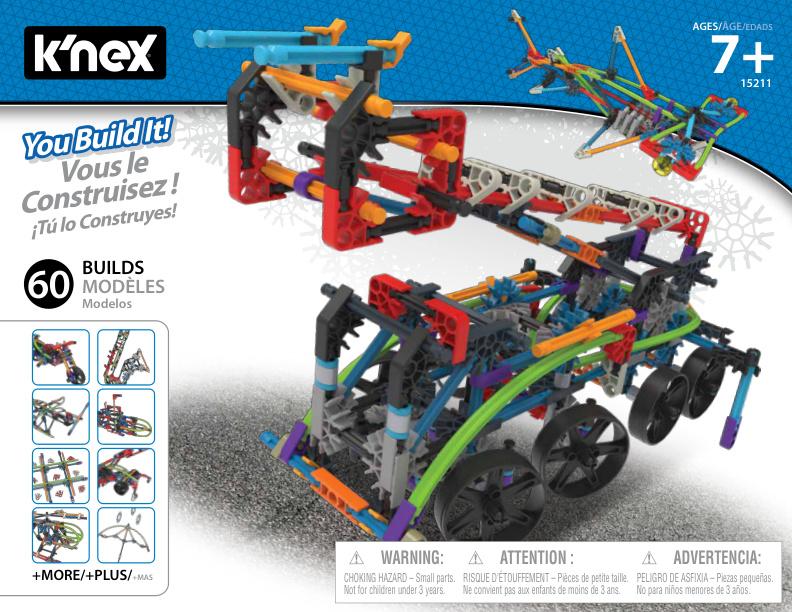 KNEX 60 Model Set 15211 K'NEX manual
