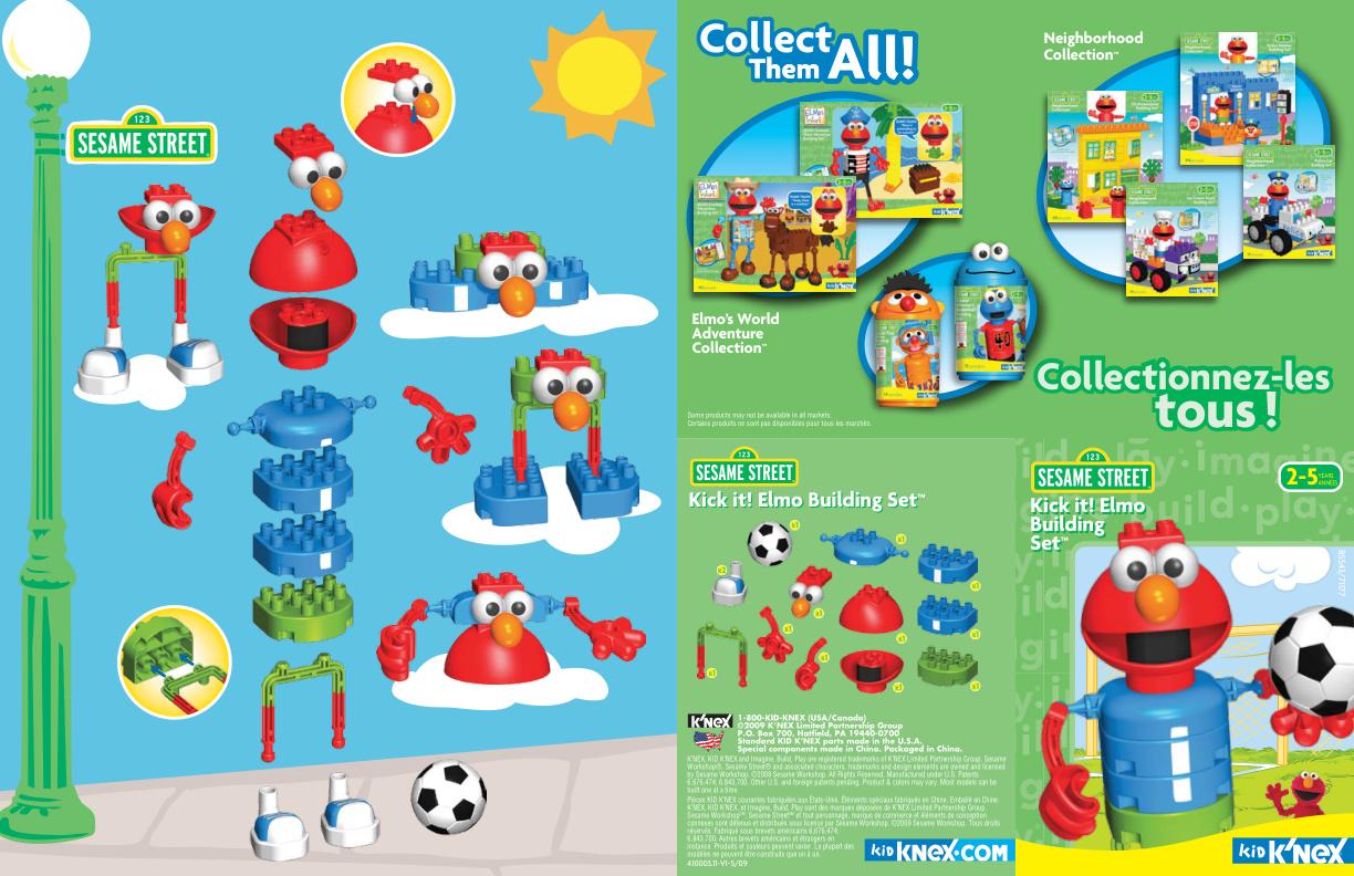 Kick It Elmo 85543 K'NEX manual