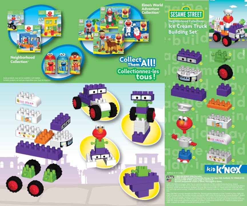 Ice Cream Truck 85154 K'NEX manual