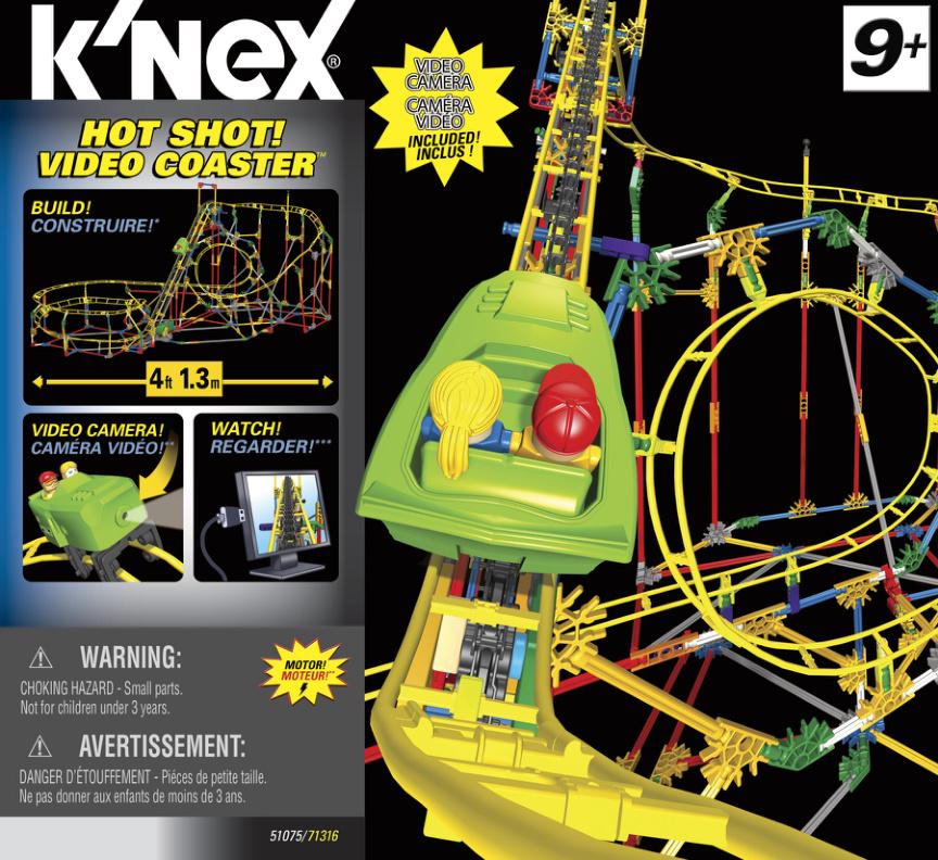 Hot Shot Coaster 51075 K'NEX manual