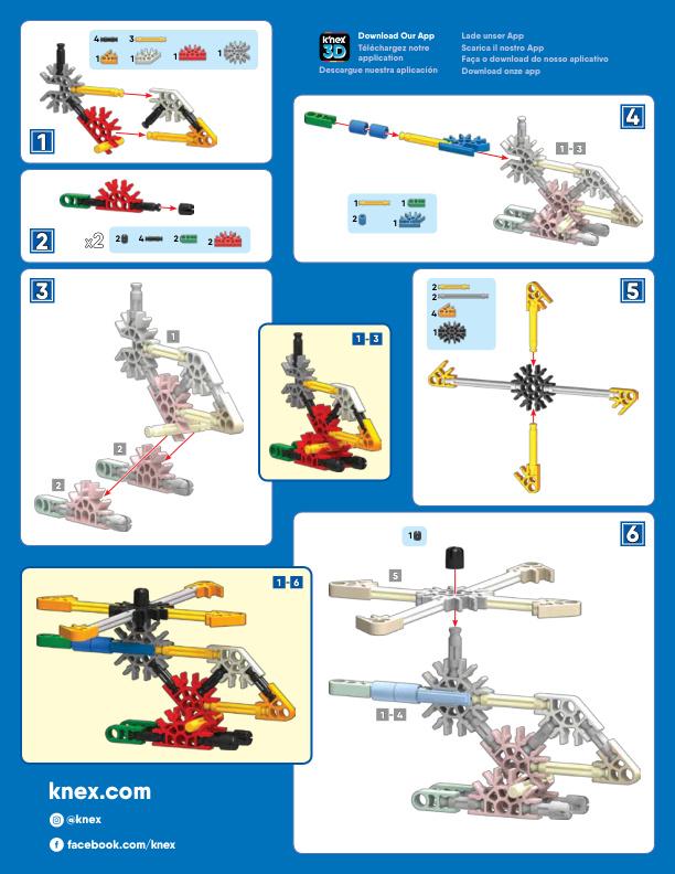 Helicopter 32310 K'NEX manual