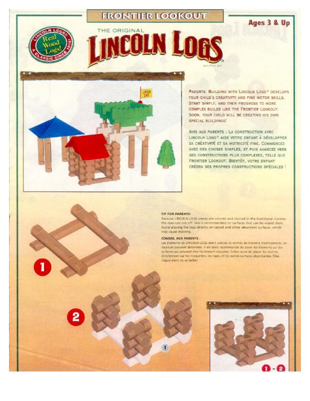 Frontier Lookout 00971 K'NEX manual