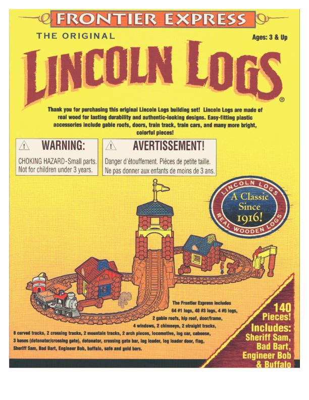 Frontier Express 00981 K'NEX manual