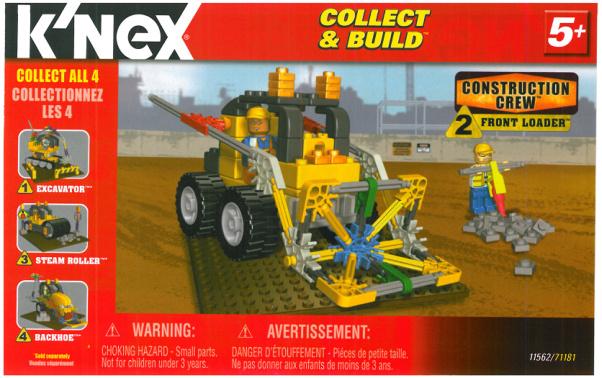 Front 20Loader 2 11562 K'NEX manual