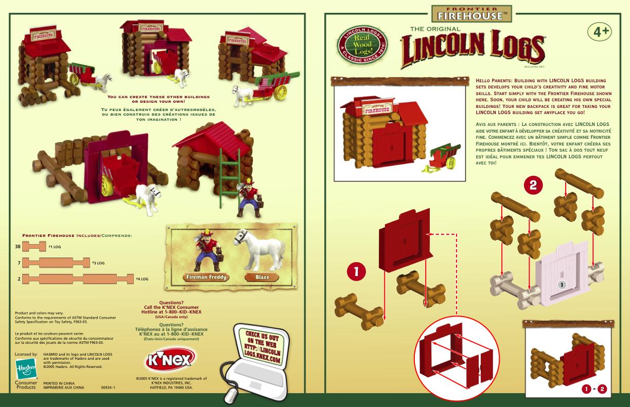 Frontier 20Firehouse K'NEX manual