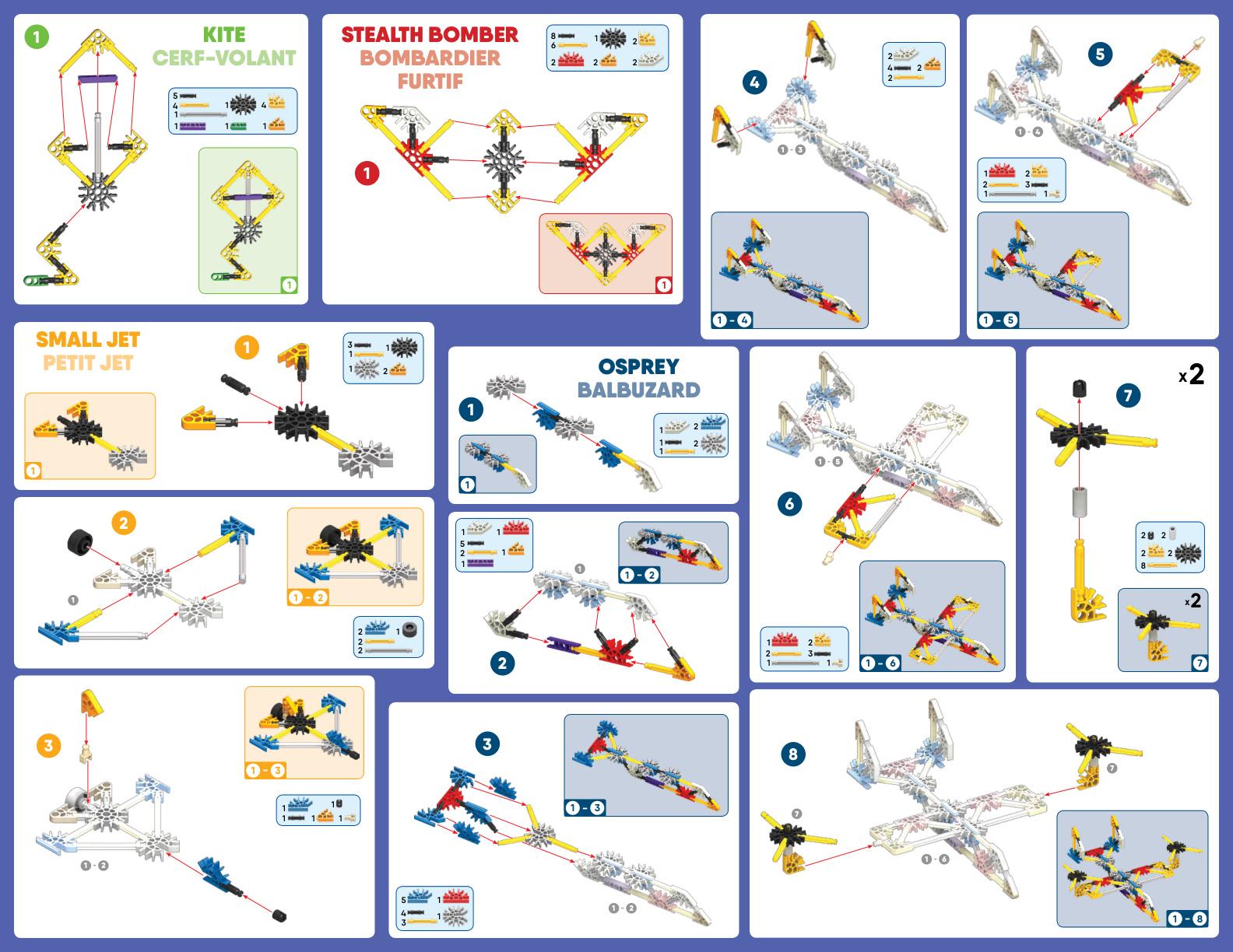 Fly Away 45509 K'NEX manual