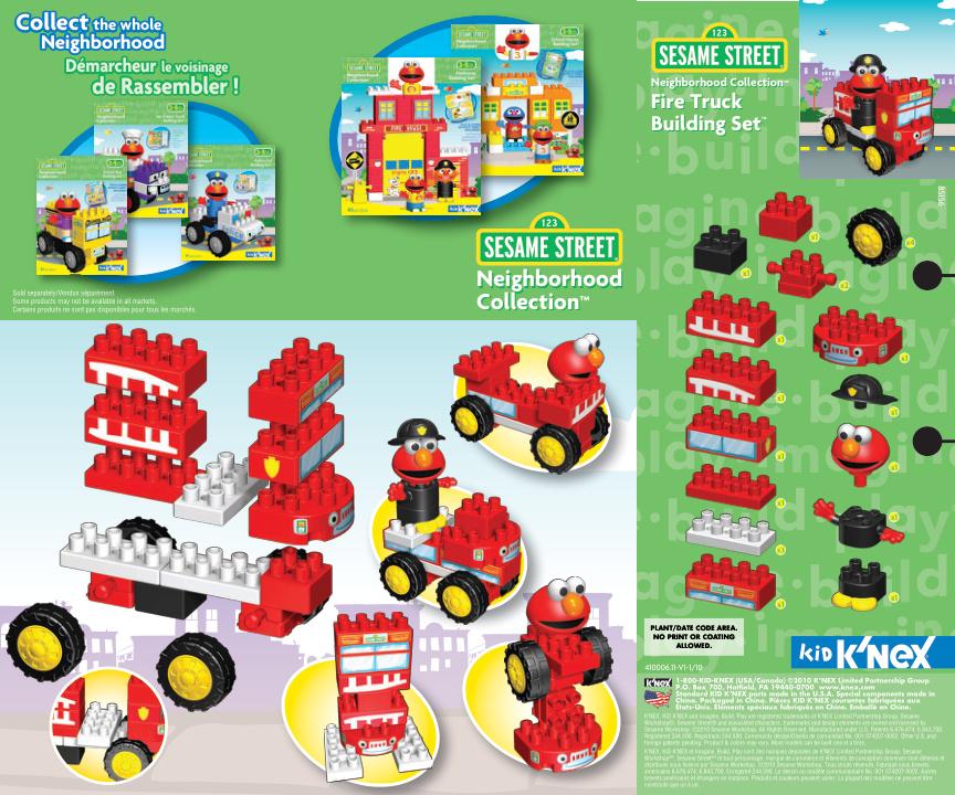 Fire Truck 85156 K'NEX manual