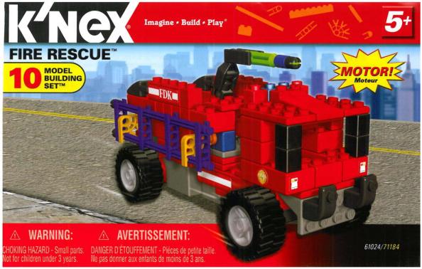Fire Rescue 61024 K'NEX manual
