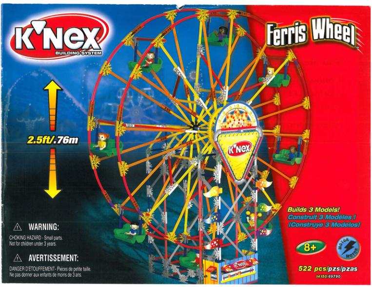 Ferris Wheel 14150 K'NEX manual