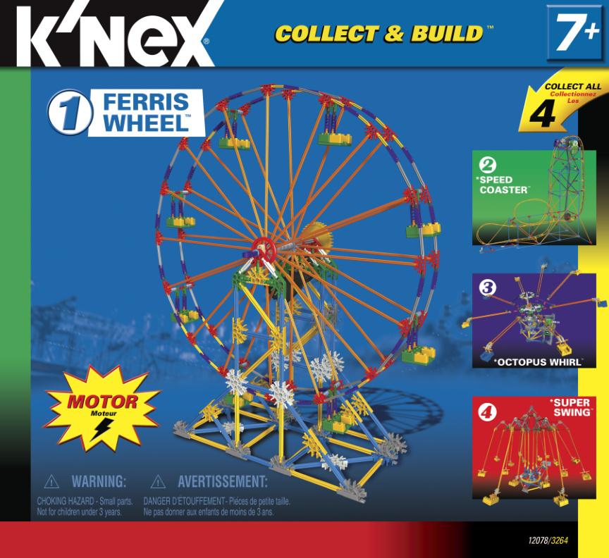 Ferris Wheel 1 12078 K'NEX manual