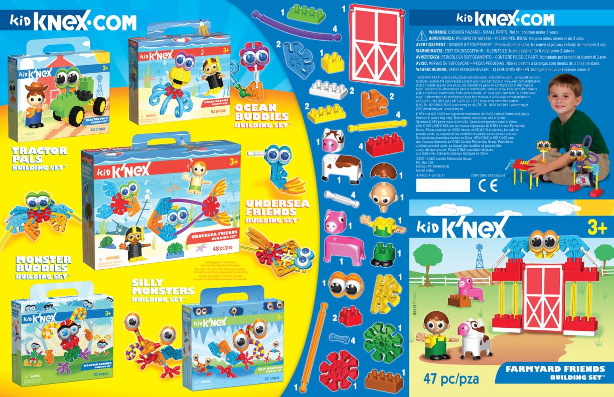 FarmyardFriends 85412 K'NEX manual