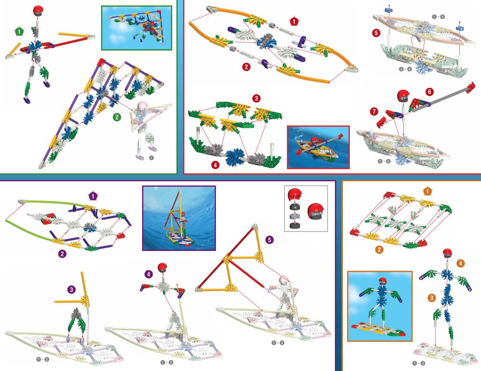 Extreme Sports 13407 K'NEX manual