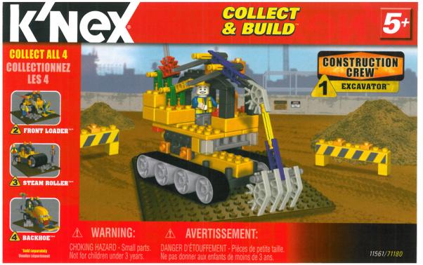 Excavator 1 11561 K'NEX manual