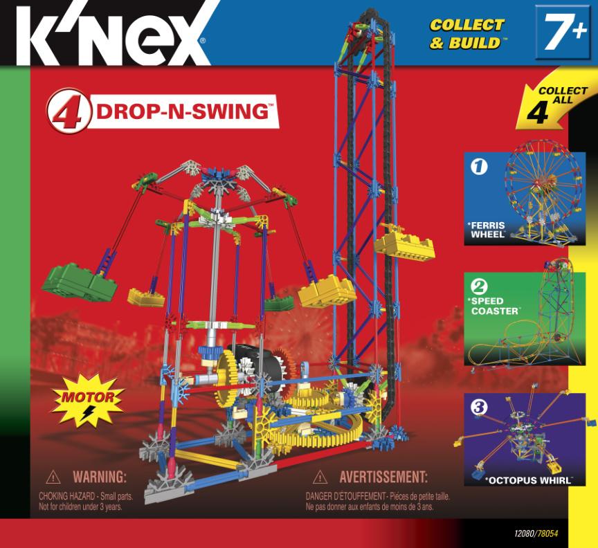 Drop N Swing 4 12080 K'NEX manual