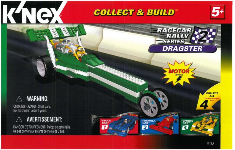 Dragster 2 13152 K'NEX manual