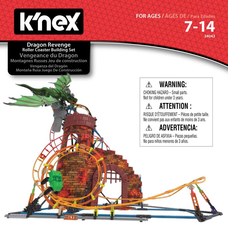 Dragon Revenge 34043 K'NEX manual