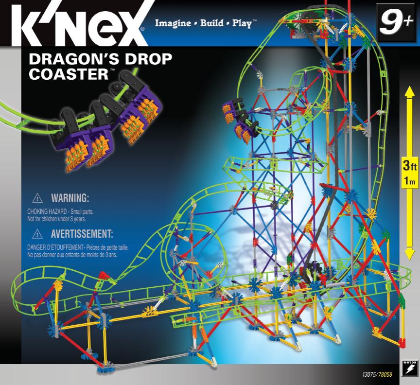 Dragons Drop 13075 K'NEX manual