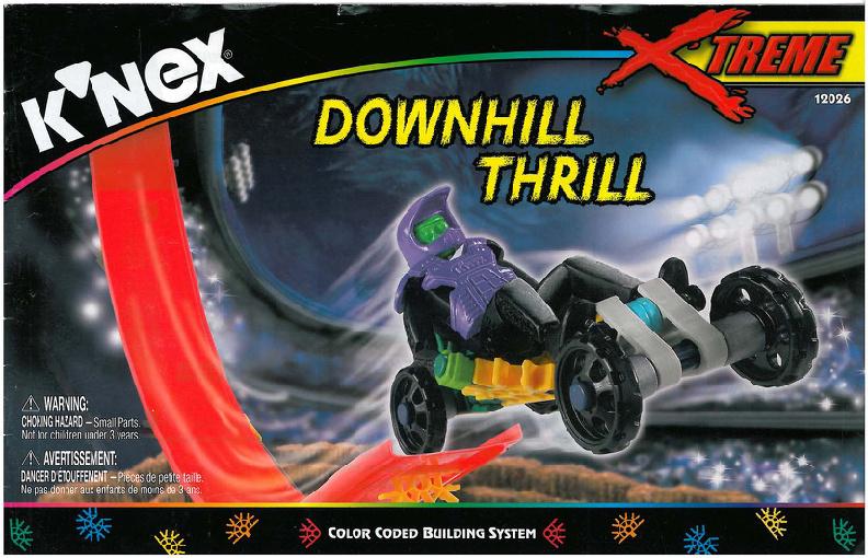 Downhill Thrill 12026 K'NEX manual