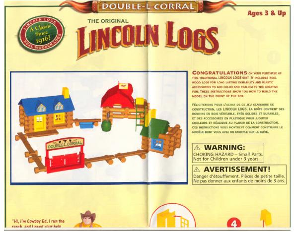 Double L Corral 00952 K'NEX manual