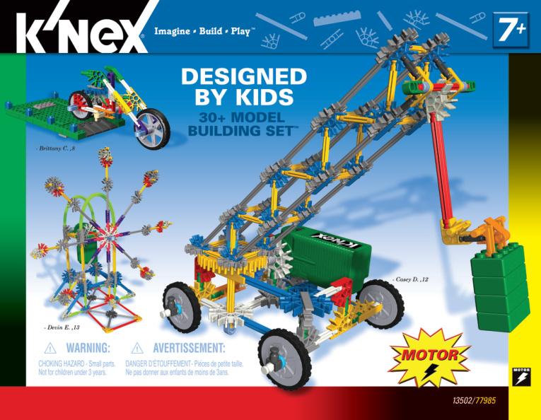 Designed By Kids 13502 K'NEX manual