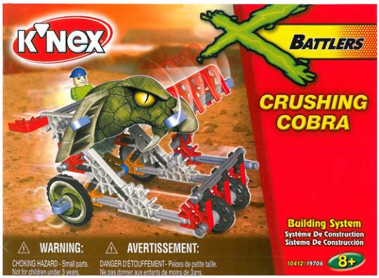 Crushing Cobra 10412 K'NEX manual
