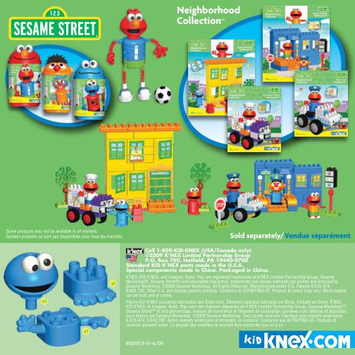 Cookie Small 89911 K'NEX manual