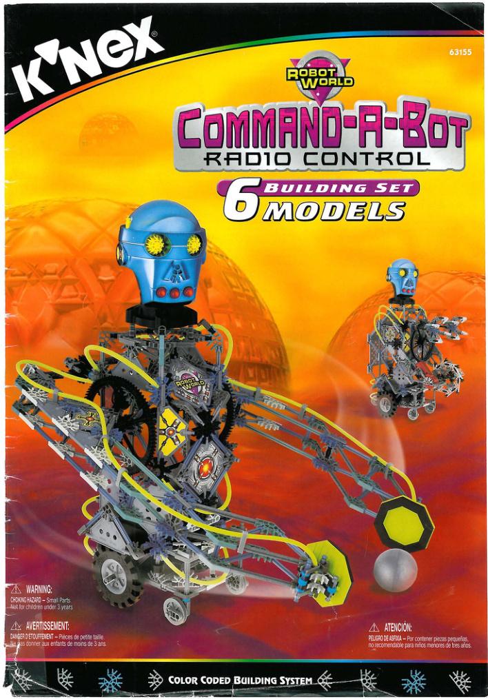 Command A Bot 63155 K'NEX manual