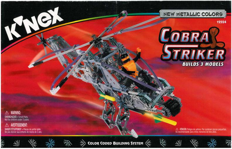 Cobra Striker 12524 K'NEX manual