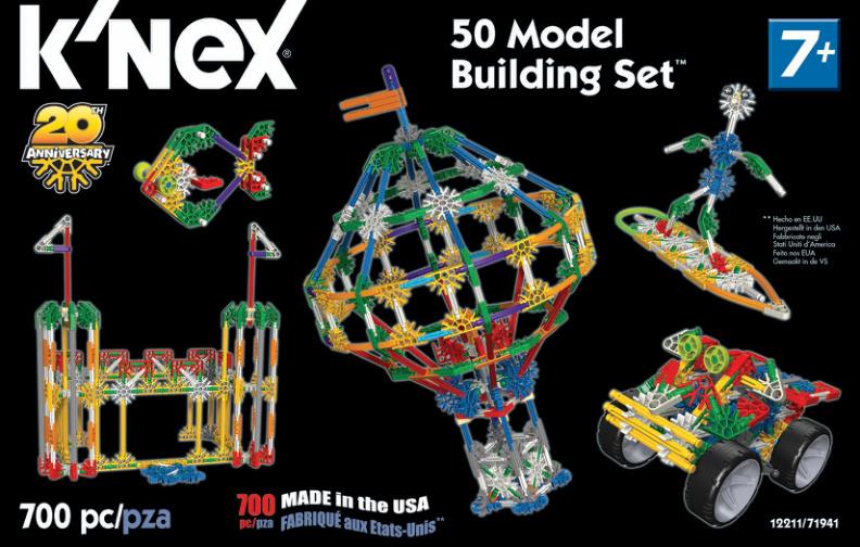 Classic 50 Model 12211 K'NEX manual