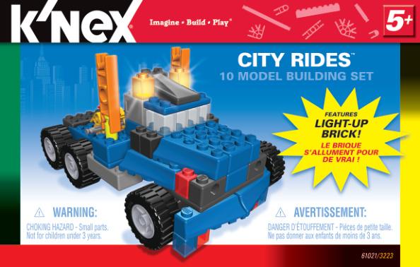 City Rides 61021 K'NEX manual