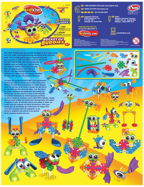 BucketofBuddies 85270 K'NEX manual