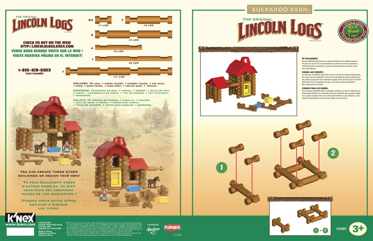 Buckaroo Barn 00885 K'NEX manual