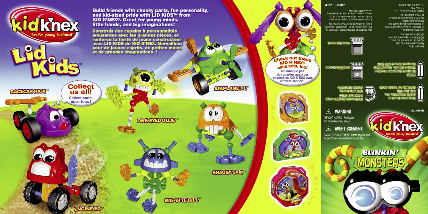 BlinkinMonsters 85223 K'NEX manual