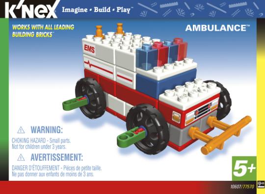 Ambulance 10607 K'NEX manual