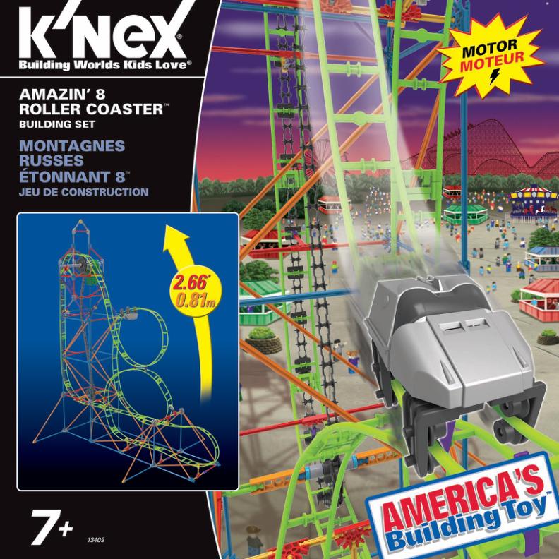 Amazin 8 Coaster 13409 K'NEX manual
