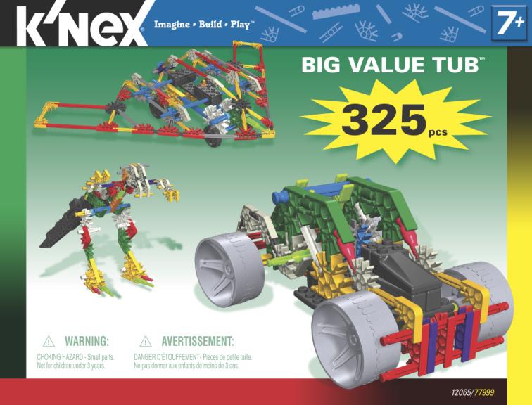 325 Big Value Tub 12065 K'NEX manual