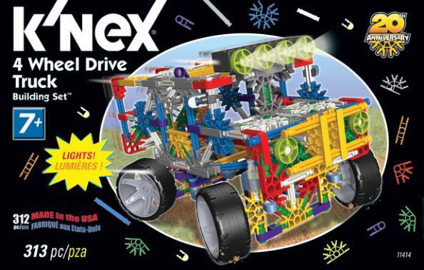 4WDTruck Classics 11414 K'NEX manual