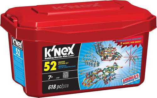 13465 52 Model Building Set K'NEX manual
