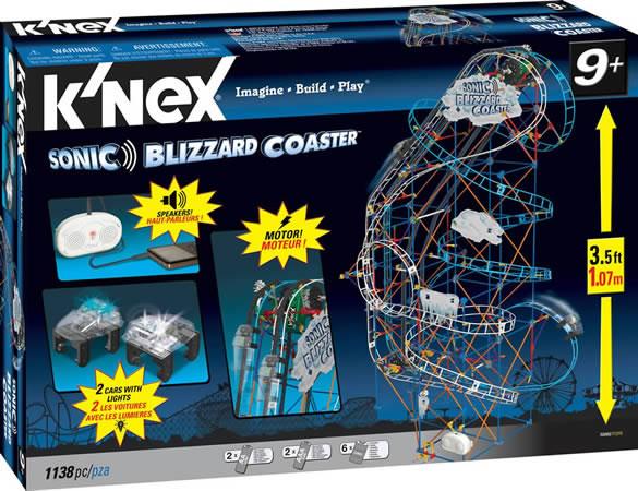 50060 Sonic Blizzard Coaster K'NEX manual