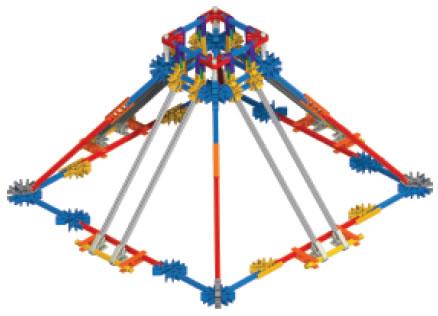 15115 50 Model Building Set Super Structures K'NEX manual