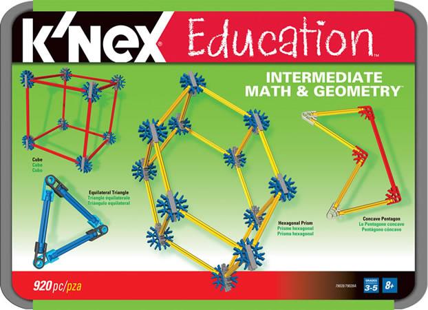79028A Intermediate Math & Geometry K'NEX manual
