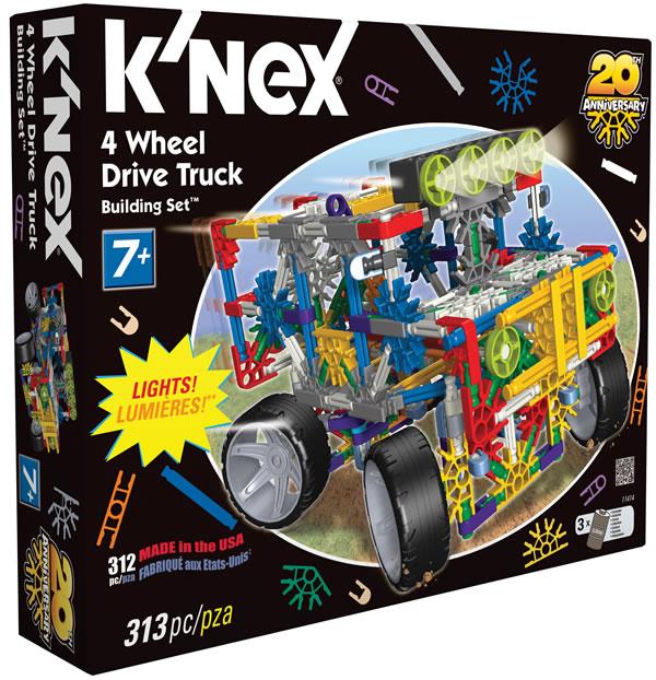11414 4 Wheel Drive Truck K'NEX manual