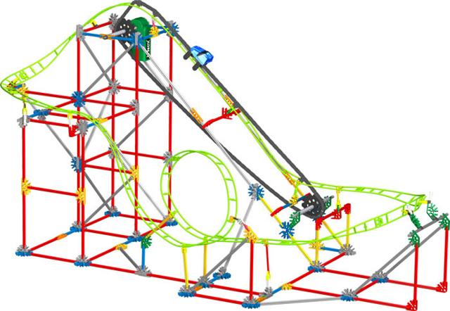 50025 Loopin' Lightning Coaster K'NEX manual