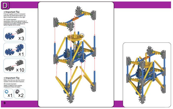 89713 6-Foot Double Ferris Wheel K'NEX manual