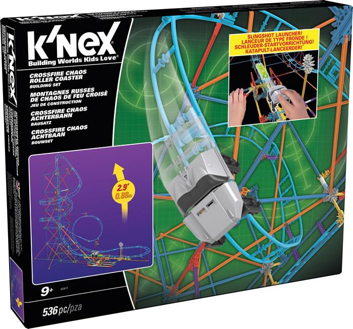52417 Crossfire Chaos Roller Coaster K'NEX manual