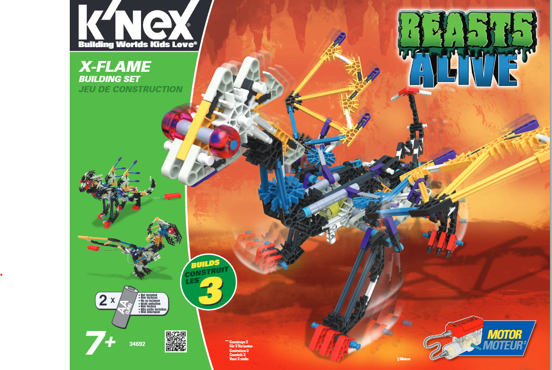 Beasts Alive 34692 K'NEX manual