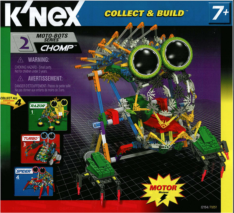 Moto-Bots 2 Chomp K'NEX manual