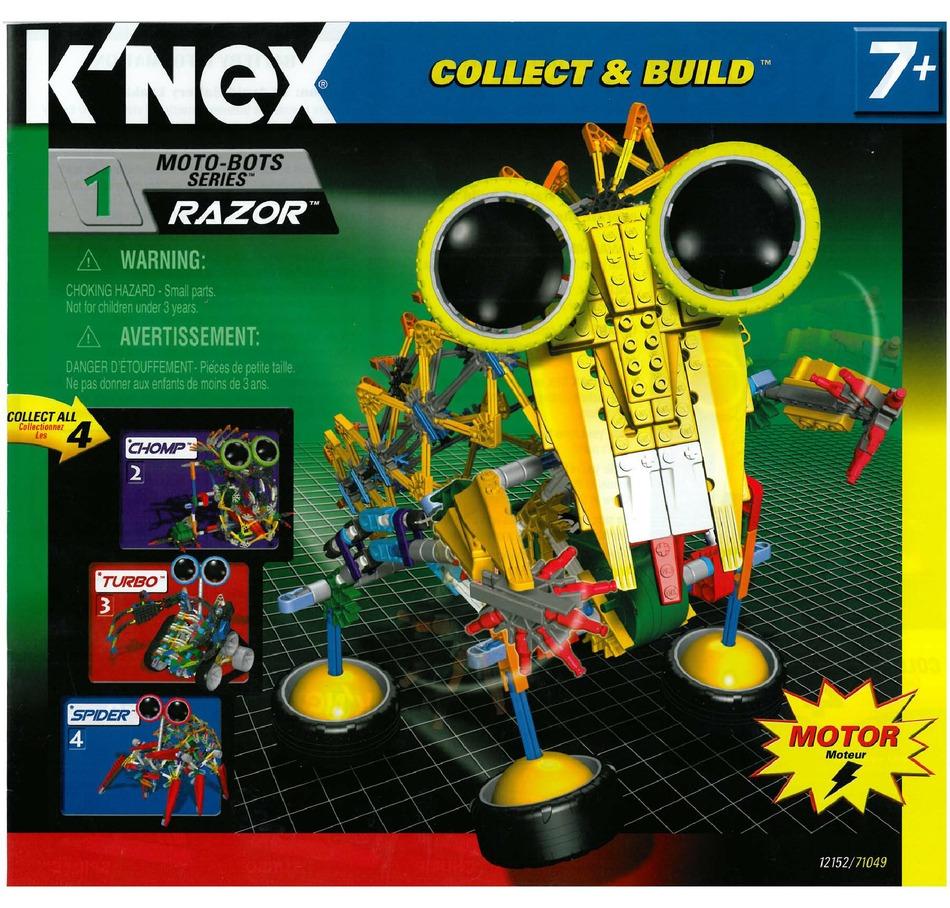 Moto-Bots 1 Razor K'NEX manual